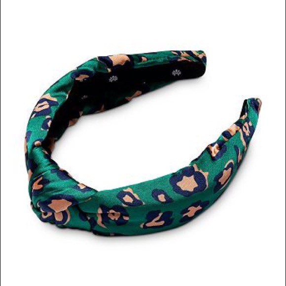 Lele Sadoughi Accessories - Lele sadoughi teal leopard headband